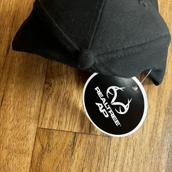 Realtree Shell Gas Rotella hat strap back black and camp new with tags. - Picture 2 of 6
